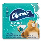 Charmin Towels & Wipes, White, 40 Wipes, Unscented 79619